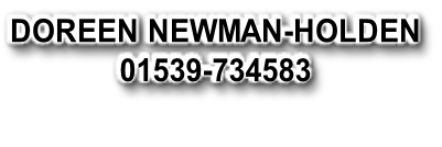 DOREEN NEWMAN-HOLDEN 01539-734583